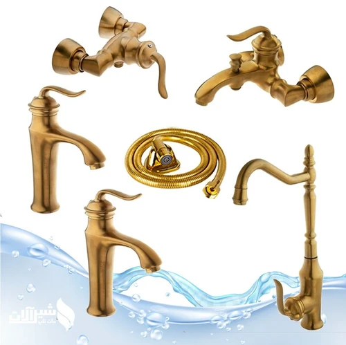 ست6تکه هلن طلا مات